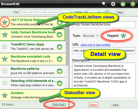 JSCT nested views